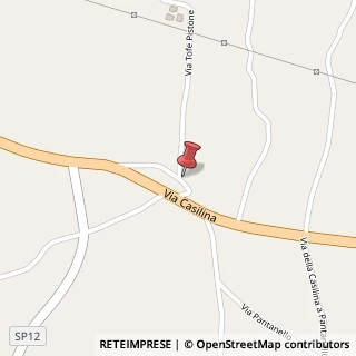 Mappa Via Tofe Pistone, 25, 03012 Anagni, Frosinone (Lazio)