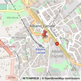 Mappa Via Vascarelle, 16, 00041 Albano Laziale, Roma (Lazio)