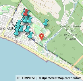 Mappa Via Mar Caspio, 00122 Lido di Ostia RM, Italia (1.16)