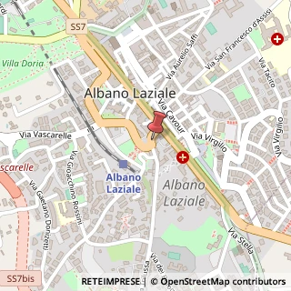 Mappa Piazza Antonio Gramsci, 11, 00041 Albano Laziale, Roma (Lazio)