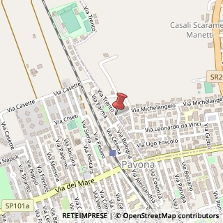 Mappa Via Trento, 73, 00040 Castel Gandolfo, Roma (Lazio)