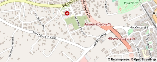Mappa Albano Laziale