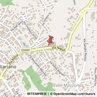 Mappa Via Napoli, 115, 00076 Lariano, Roma (Lazio)