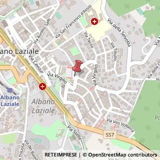 Mappa Via Don Luigi Minzoni, 8, 00041 Albano Laziale, Roma (Lazio)