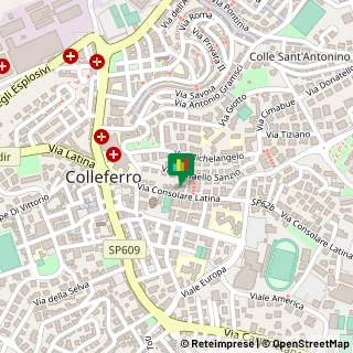 Mappa Via Consolare Latina, 48, 00034 Colleferro, Roma (Lazio)