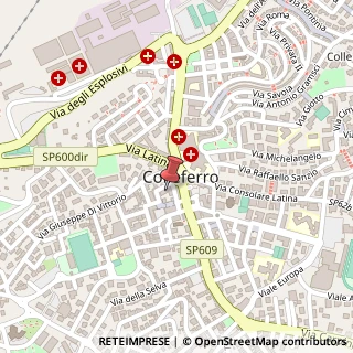 Mappa Piazza Piero Gobetti, 5, 0034 Colleferro, Roma (Lazio)