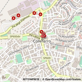 Mappa Corso Filippo Turati,  2, 00034 Colleferro, Roma (Lazio)