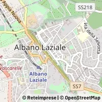 Kartta Albano Laziale