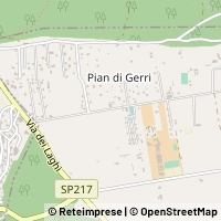 Hartă Velletri
