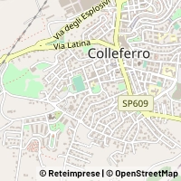 Kaart Colleferro