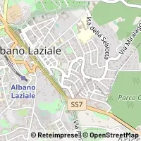 Karta Albano Laziale
