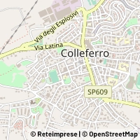 Kartta Colleferro