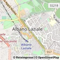 Kort Albano Laziale