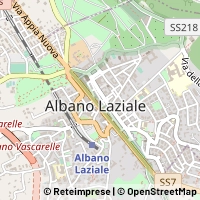 Kartta Albano Laziale