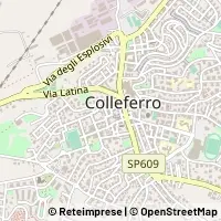 Mapa Colleferro