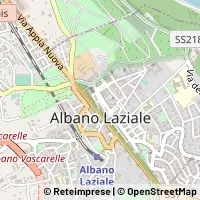 Karte Albano Laziale