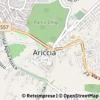 Kaart Ariccia