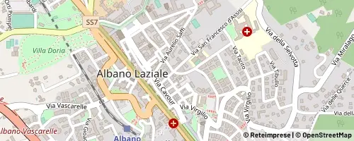 Mappa Albano Laziale