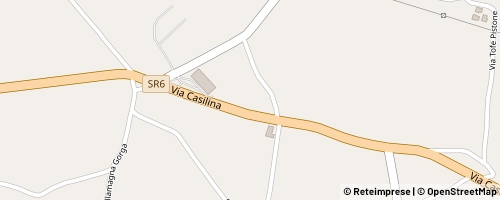 Mappa Anagni