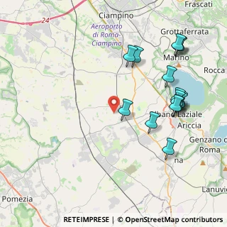 Mappa Via santa maria in fornarola, 00134 Roma RM, Italia (4.79467)