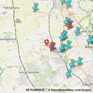 Mappa Via santa maria in fornarola, 00134 Roma RM, Italia (2.6825)