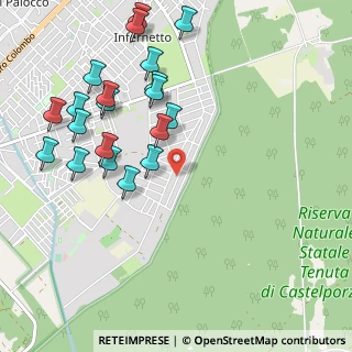 Mappa Via Brentonico, 00124 Roma RM, Italia (1.214)