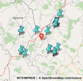 Mappa C.da Torre San Bartolomeo, 86094 Civitanova del Sannio IS, Italia (7.59474)