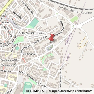 Mappa Piazza Caduti di Nassiriya, 43, 00034 Colleferro, Roma (Lazio)