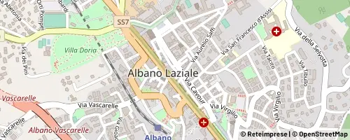 Mappa Albano Laziale