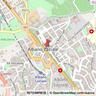 Mappa Corso Giacomo Matteotti, 125, 00041 Albano Laziale, Roma (Lazio)