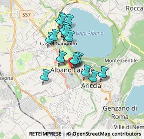 Mappa Corso Giacomo Matteotti, 00041 Albano Laziale RM, Italia (1.474)