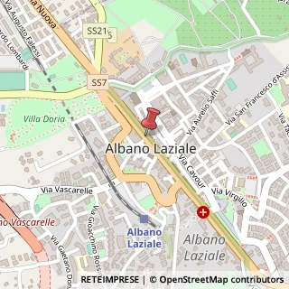 Mappa Corso matteotti giacomo 31, 00041 Albano Laziale, Roma (Lazio)