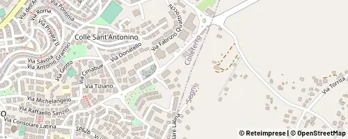 Mappa Colleferro