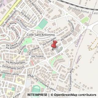 Mappa Piazza Caduti di Nassiriya, 14, 00034 Colleferro, Roma (Lazio)