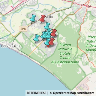 Mappa Via Nogaredo, 00124 Roma RM, Italia (2.26)