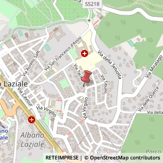 Mappa Via Tacito, 9, 00041 Albano Laziale, Roma (Lazio)