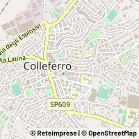Mapa Colleferro