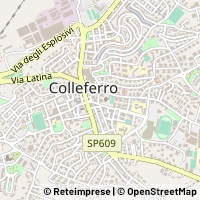 Mapa Colleferro