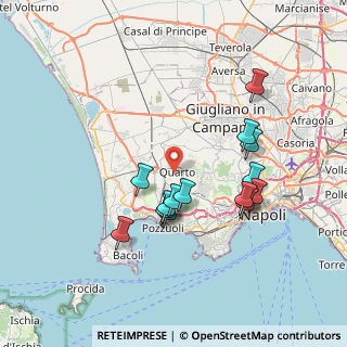 Mappa Via A. de Curtis, 80010 Quarto NA, Italia (7.35214)
