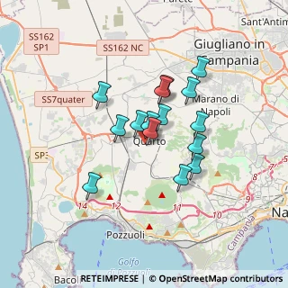 Mappa Via A. de Curtis, 80010 Quarto NA, Italia (2.76133)