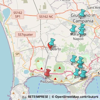 Mappa Via Dante Alighieri, 80010 Quarto NA, Italia (5.96583)