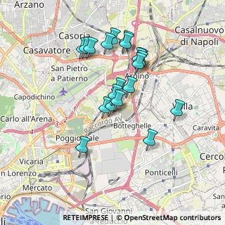 Mappa Via provinciale delle, 80134 Napoli NA, Italia (1.718)