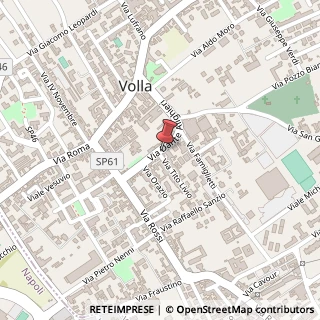Mappa Via Dante Alighieri, 39, 80040 Volla, Napoli (Campania)