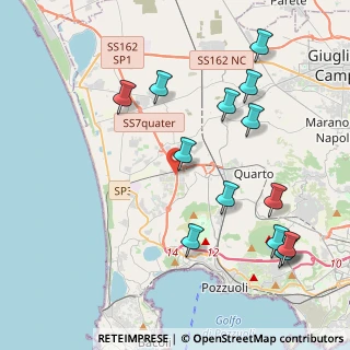Mappa Via Luigi Pirandello, 80078 Pozzuoli NA, Italia (5.08571)