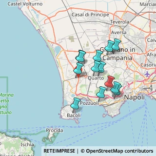 Mappa Via Luigi Pirandello, 80078 Pozzuoli NA, Italia (6.26462)