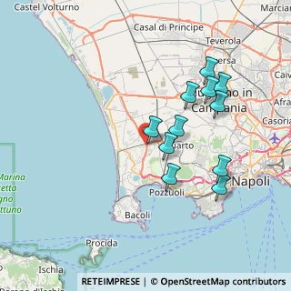 Mappa Via Luigi Pirandello, 80078 Pozzuoli NA, Italia (7.42273)