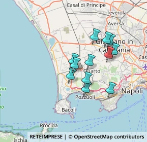 Mappa Via Luigi Pirandello, 80078 Pozzuoli NA, Italia (5.88167)
