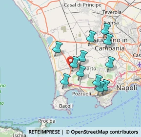 Mappa Via Luigi Pirandello, 80078 Pozzuoli NA, Italia (6.56333)