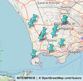 Mappa Via Luigi Pirandello, 80078 Pozzuoli NA, Italia (6.43455)
