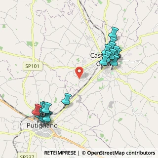Mappa Via S.C. Chiancud, 70013 Castellana grotte BA, Italia (2.633)